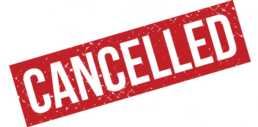 Events Cancelled Due to COVID-19?