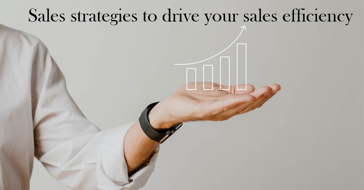 Sales strategies to drive your sales efficiency