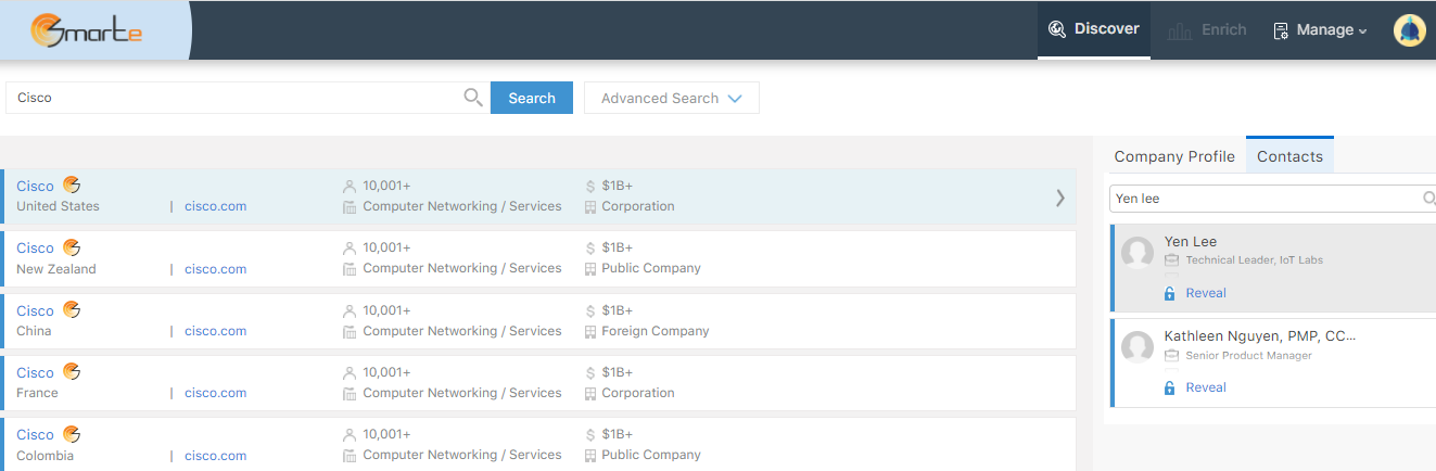 Find any Email Address on SMARTe Data Platform. Sign Up for Free Today!