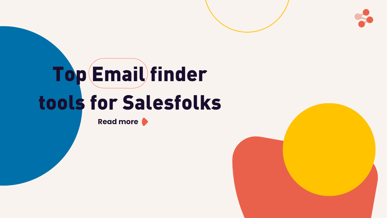 Top Email finder tools for Salesfolks